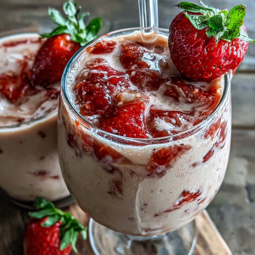 Strawberry Banana Smoothie