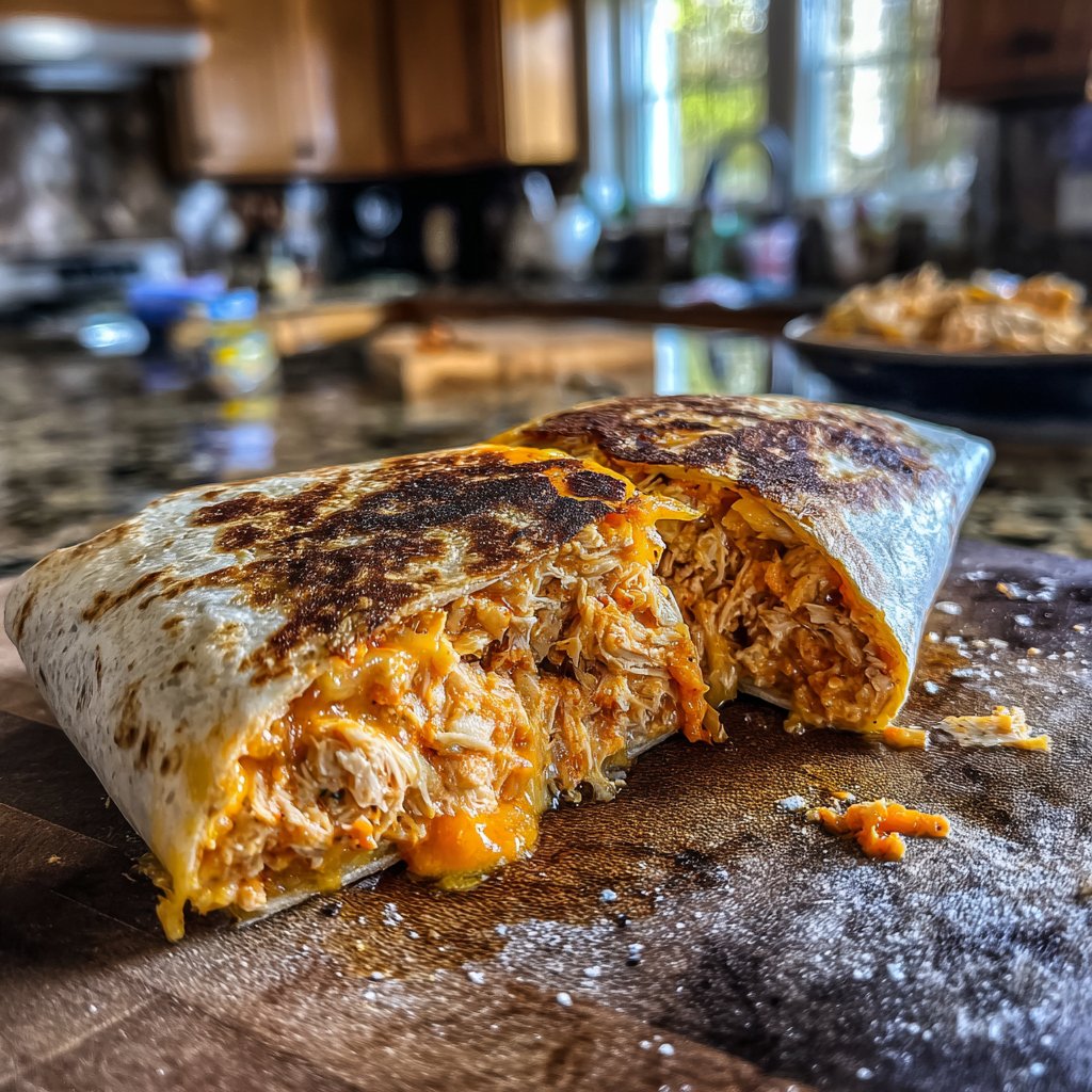 Buffalo Tuna Melt Wrap