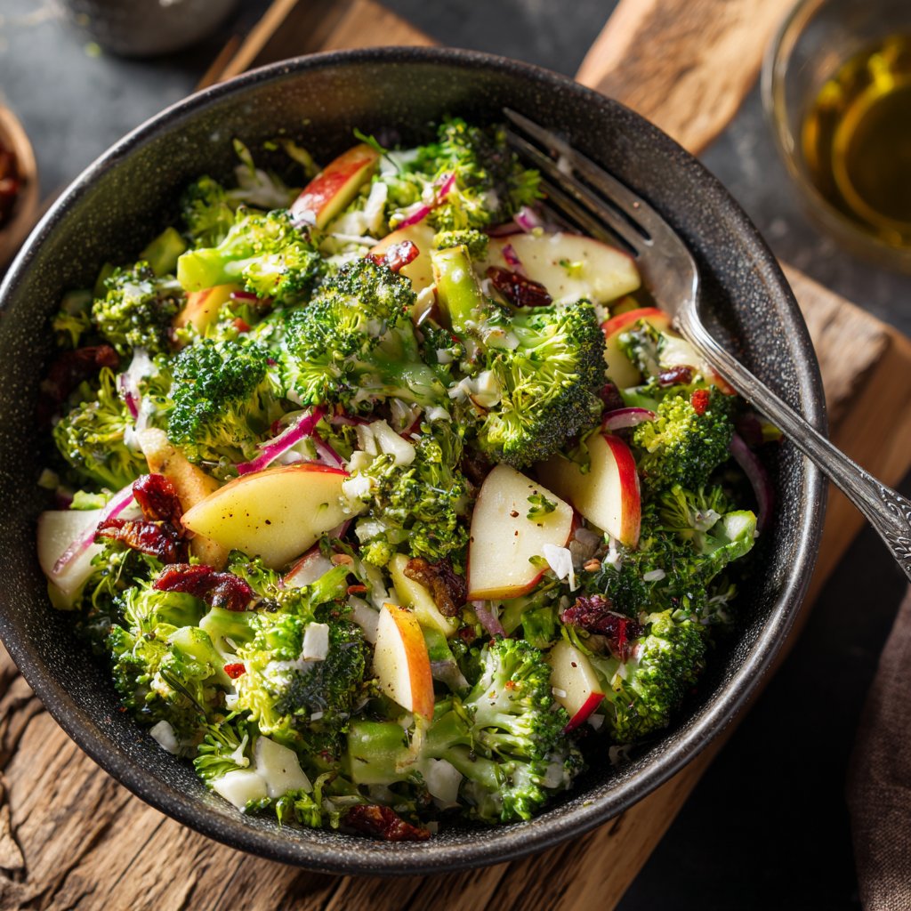 Zesty Broccoli Apple Salad