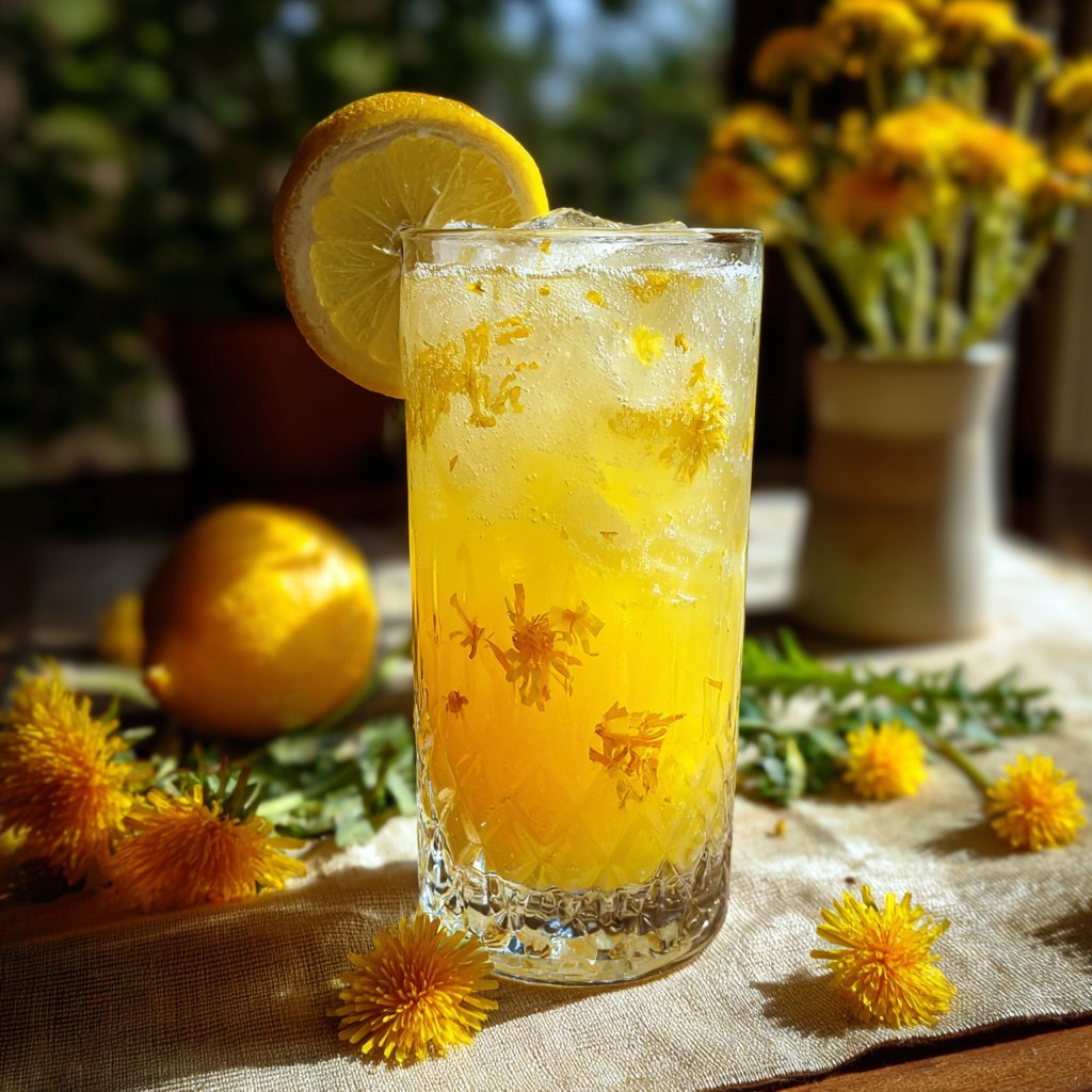 Dandelion Lemonade Bliss